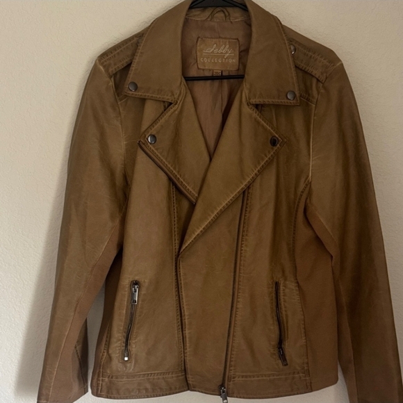 Sebby Other - Sebby Tan Moto Jacket